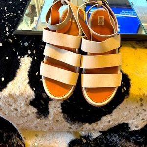 Fit Flop Sandals/8.Hardly worn.Love Fit Flops but these sandals too big for me.